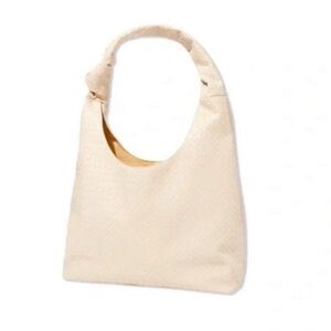 Ulta Beauty Elegant Cream Hobo Bag